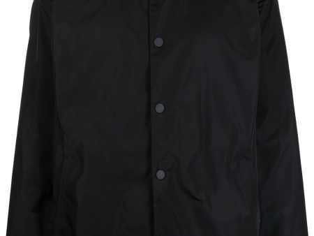 Buttoned Classic-Collar Jacket Sale