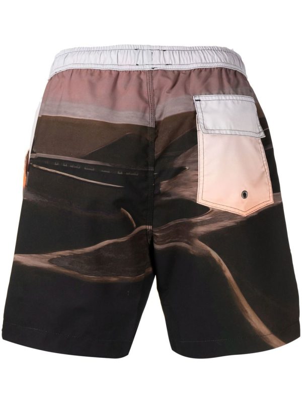 Graphic-Print Deck Shorts Online Hot Sale