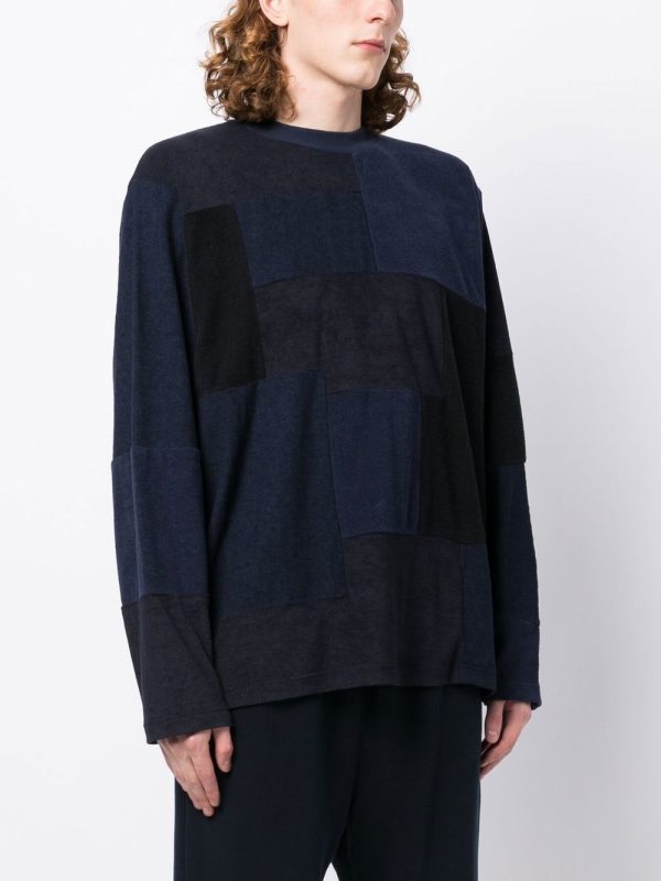 Slouchy Paneled Jumper Online Sale