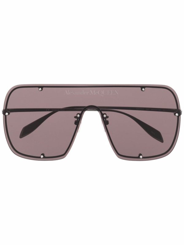 Tinted Oversize-Frame Sunglasses For Cheap