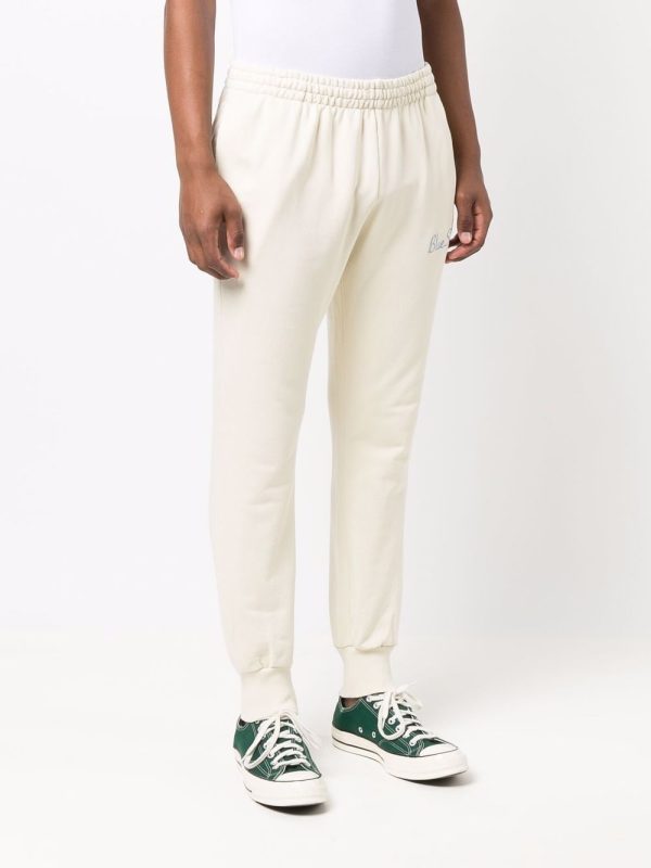 Logo-Embroidered Cotton Track Pants Discount