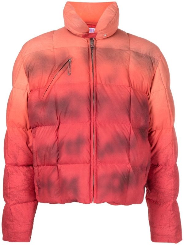 Padded Gradient-Effect Jacket Supply