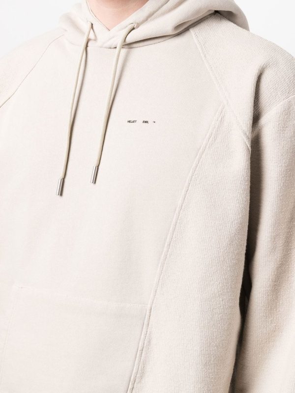 Panelled Organic Cotton Hoodie Online Sale