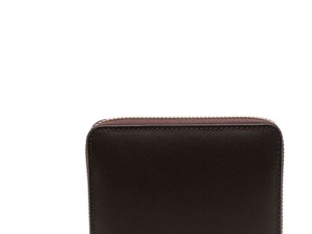 Zip-Up Leather Wallet Online Hot Sale