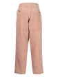 Cropped Melange Wool Trousers on Sale