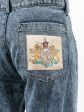 Rear Logo-Patch Jeans Online Hot Sale