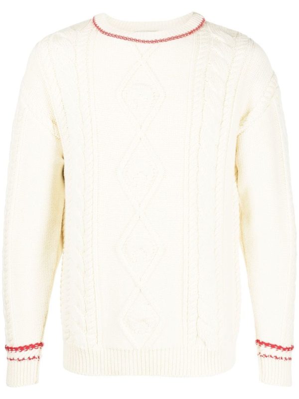 Cable-Knit Wool Jumper Sale