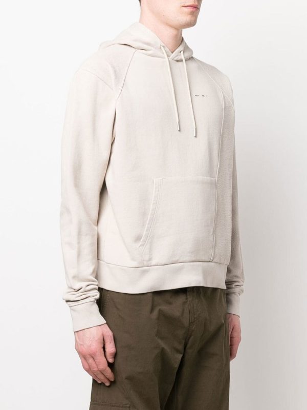 Panelled Organic Cotton Hoodie Online Sale