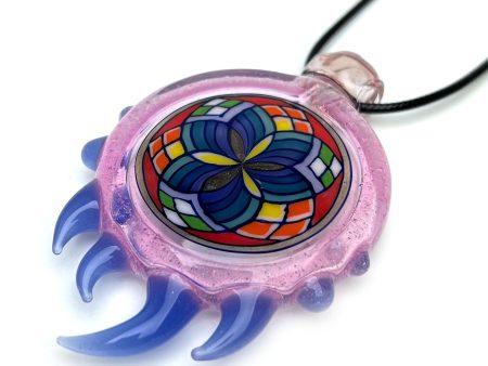 Freeek • Pink Cropal Filla Pendant Discount