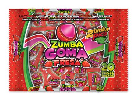 Zumba Goma Strawberry - 1 piece For Sale