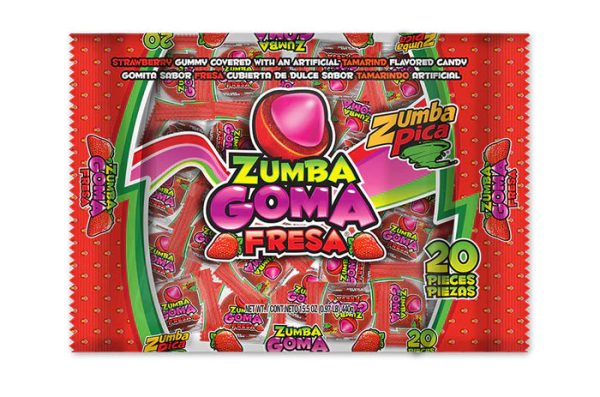 Zumba Goma Strawberry - 1 piece For Sale