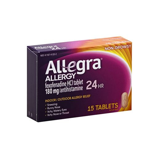 Allegra Adlt 24hr   - 15 Ea on Sale