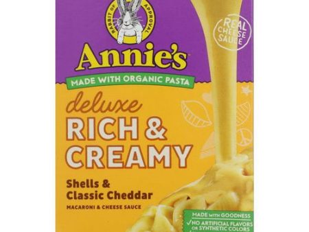 Annie s Deluxe Rich & Creamy Shells & Classic Cheddar Discount