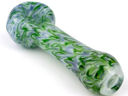 Izlow • Green Blue Marble Spoon on Sale