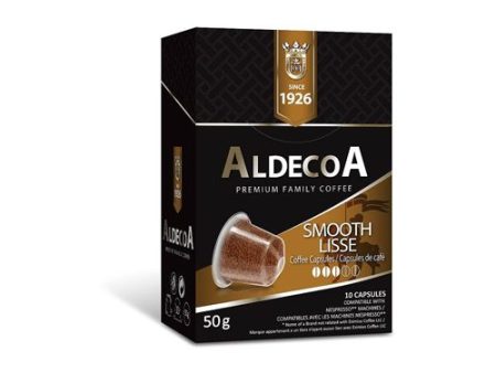 Aldecoa Coffee Capsules Smooth - 10 Sale