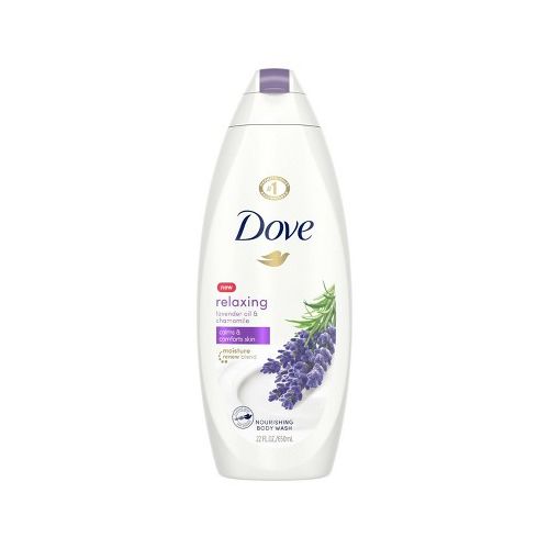 Dove Relaxing Body Wash Lavender Oil & Chamomile Cleanser  20 oz Online now