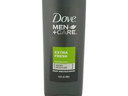 Dove Body Wash and Face Wash Extra Fresh  13.5 oz Online Sale