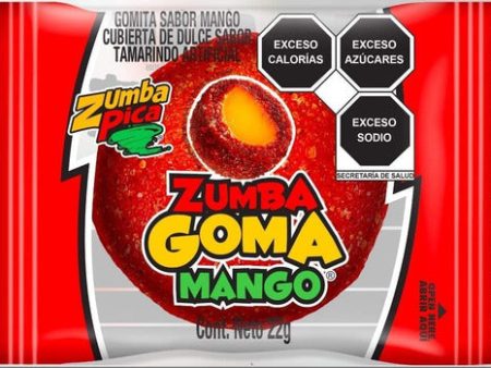 Zumba Goma Mango - 1 piece Supply