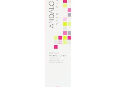 Andalou Naturals, Toner 1000 Roses Floral - 6floz Online Hot Sale