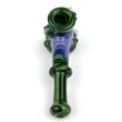 Fat Bottom - Purple Green Linework Hammer For Sale