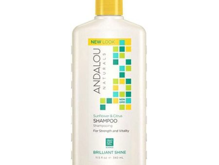 Andalou Naturals, Shampoo Shine Snflwr Ctrs - 11.5oz For Discount