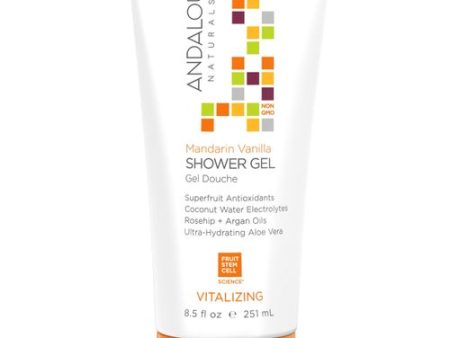 Andalou Naturals, Shower Gel Mandrin Vanila - 8.5oz Fashion