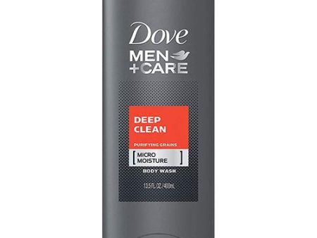 Dove Men+Care Body Wash Deep Clean 13.5 oz Online Hot Sale