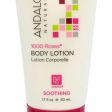 Andalou Naturals, Lotion Trlsz 100o Roses - 1.7floz Sale