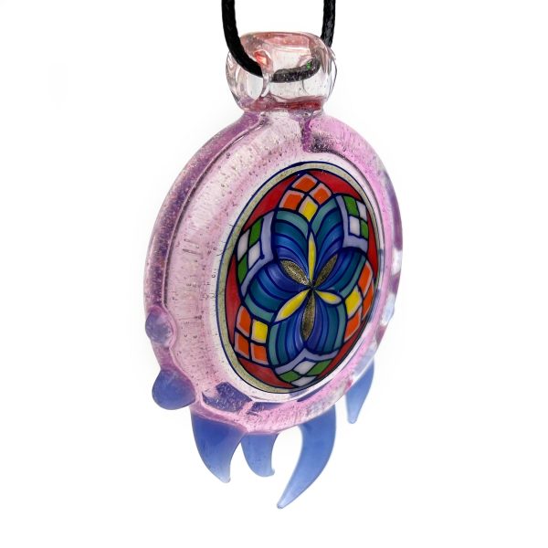 Freeek • Pink Cropal Filla Pendant Discount