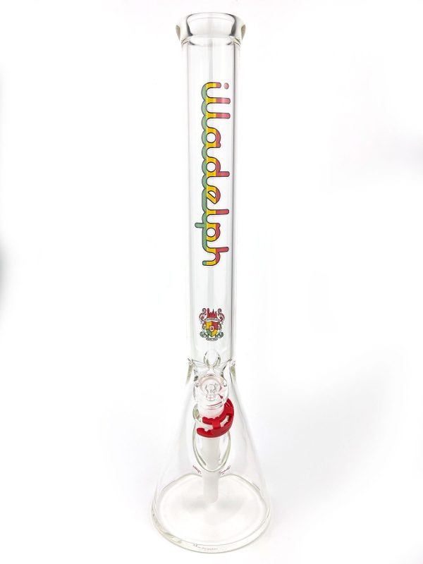 Illadelph • Medium Beaker Rasta Label Online Hot Sale