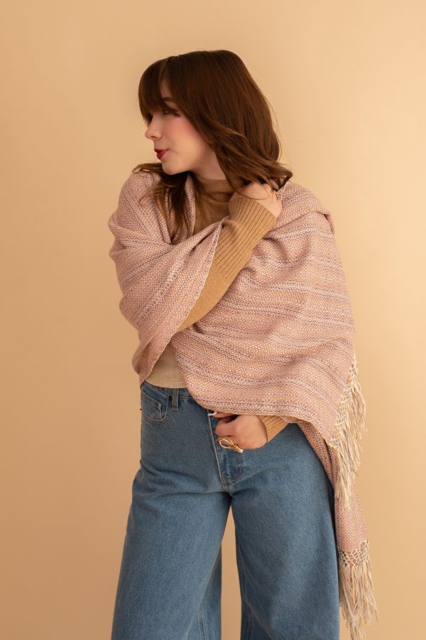 Rebozo Abrazo Rosa Multicolor Online now