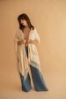 Poncho Martina Deshilado Hueso on Sale