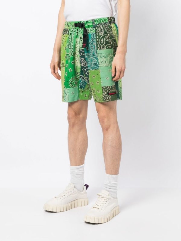 Graphic-Print Ec-St Shorts Cheap