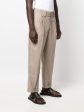 High-Rise Pleated Trousers Supply