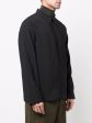 Low V-Neck Long-Sleeved Shirt For Discount