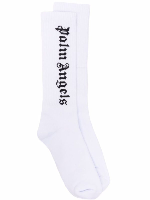 Intarsia-Logo Socks For Sale