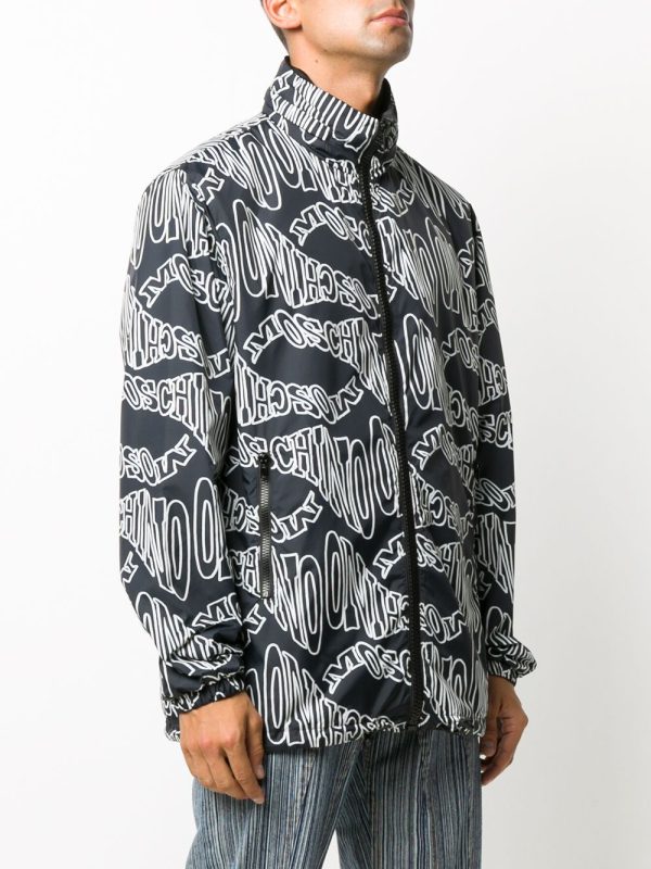 Reversible Warped Logo Jacket on Sale