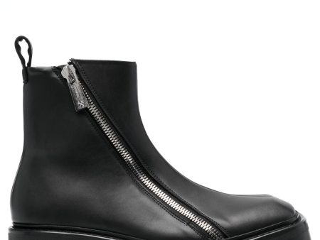 Double-Zip Ankle Boots Sale