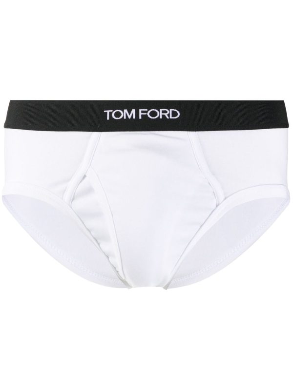 Logo Waistband Briefs Discount