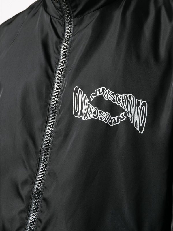 Reversible Warped Logo Jacket on Sale